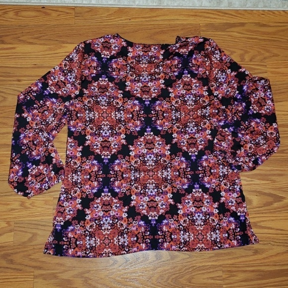 J crew peasant top with mini pompom trim - Picture 4 of 6